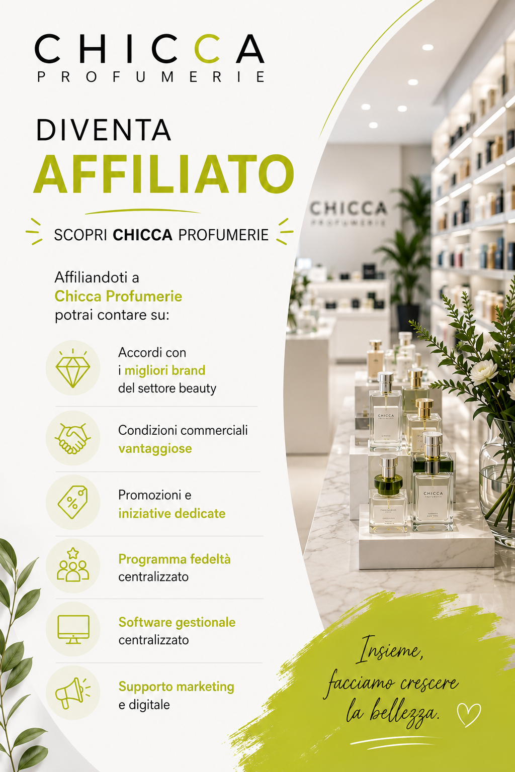 Diventa Affiliato Chicca Profumerie